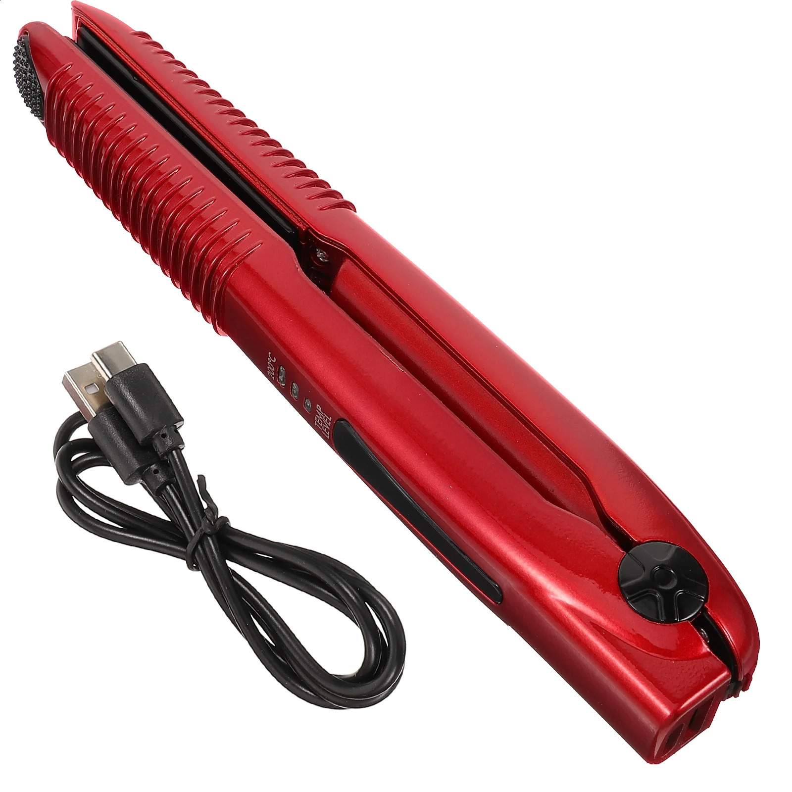 Hair Straightener Cordless Rechargeable Styling Curler Small Wireless Curling Wand Rollers Curlers 241224