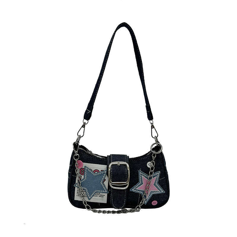 Women's Bags Handbag High End Millennium Spicy Girl Star Cowboy Underarm For Women New American Handheld Chain Bag