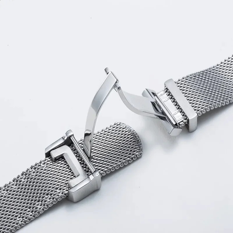 Watch accessories For IWC PORTOFINO PORTUGIESER Metal Strap Milanese Stainless Steel Band Chain 20mm 22mm With tools 241220