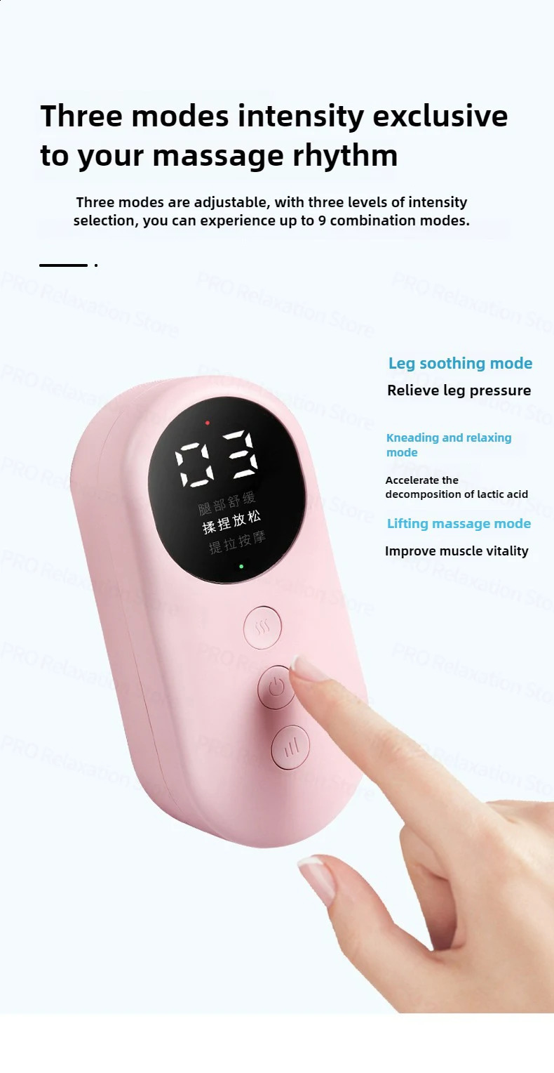 Electric Vibration Calf Massager Air Pressure Leg Massager Feet Massage Masajeador Power Legs Massager Machine Foot Masaje 241224