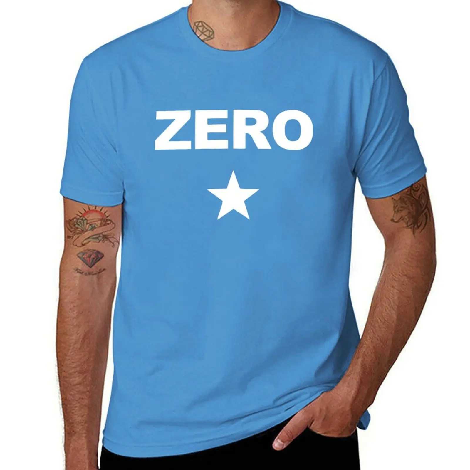 Crushed Pumpkin Zero T-shirt Customized Boys Animal Printed Pure Black Mens T-shirt W241223