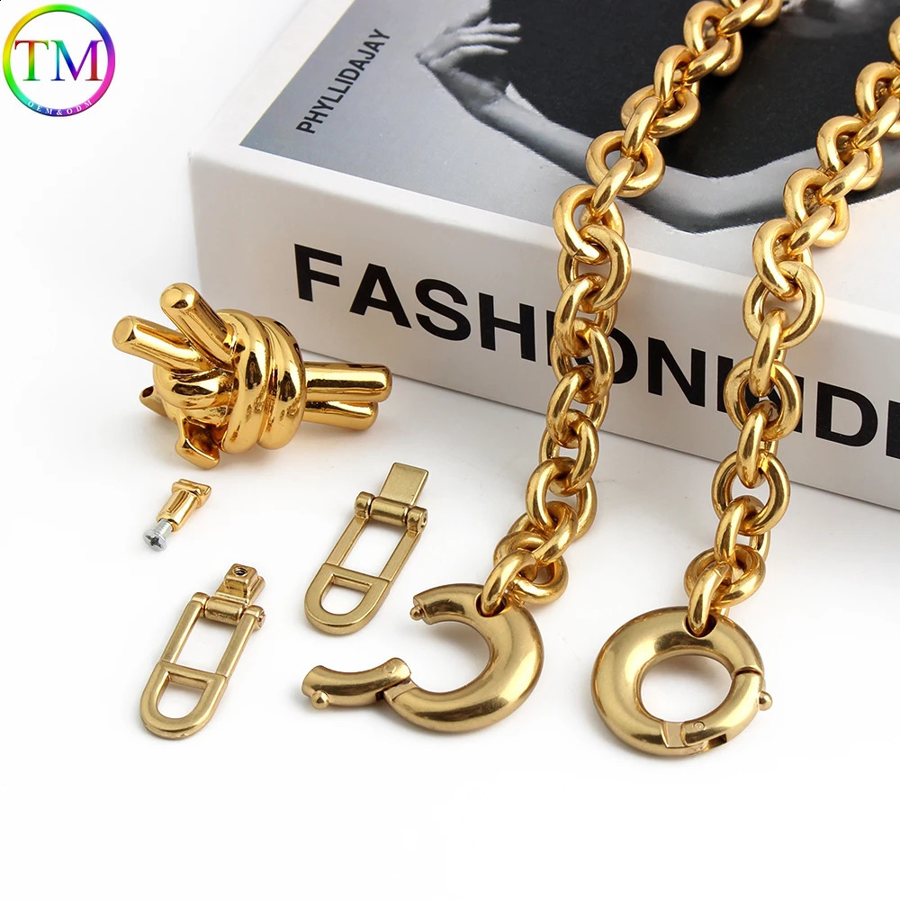 1/3 piece rectangular satin gold metal frame box wallet handle used for clutch bag with chain evening party handbag accessories 241223