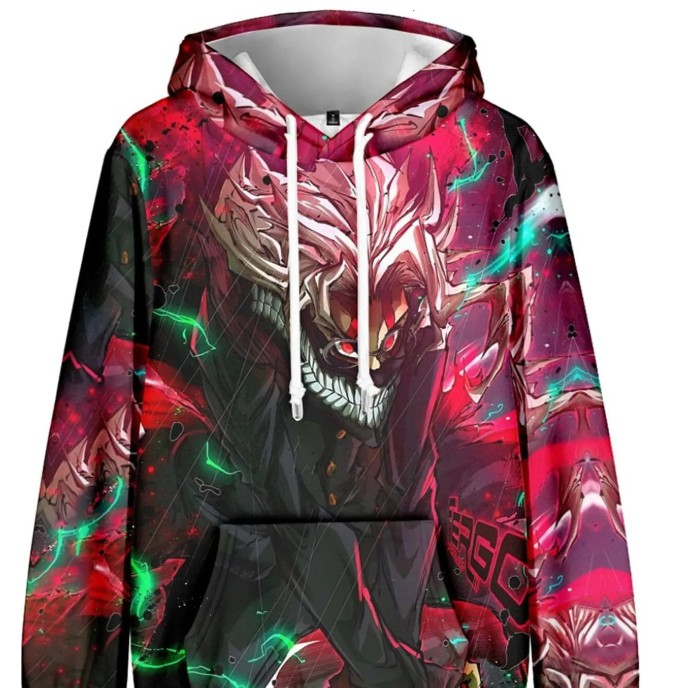 Hoodie for Mens Womens Anime Hoodie Jacket Sweater 3D Printing Costume Pullover Graphic Hoodies sweatshirt fashion cool