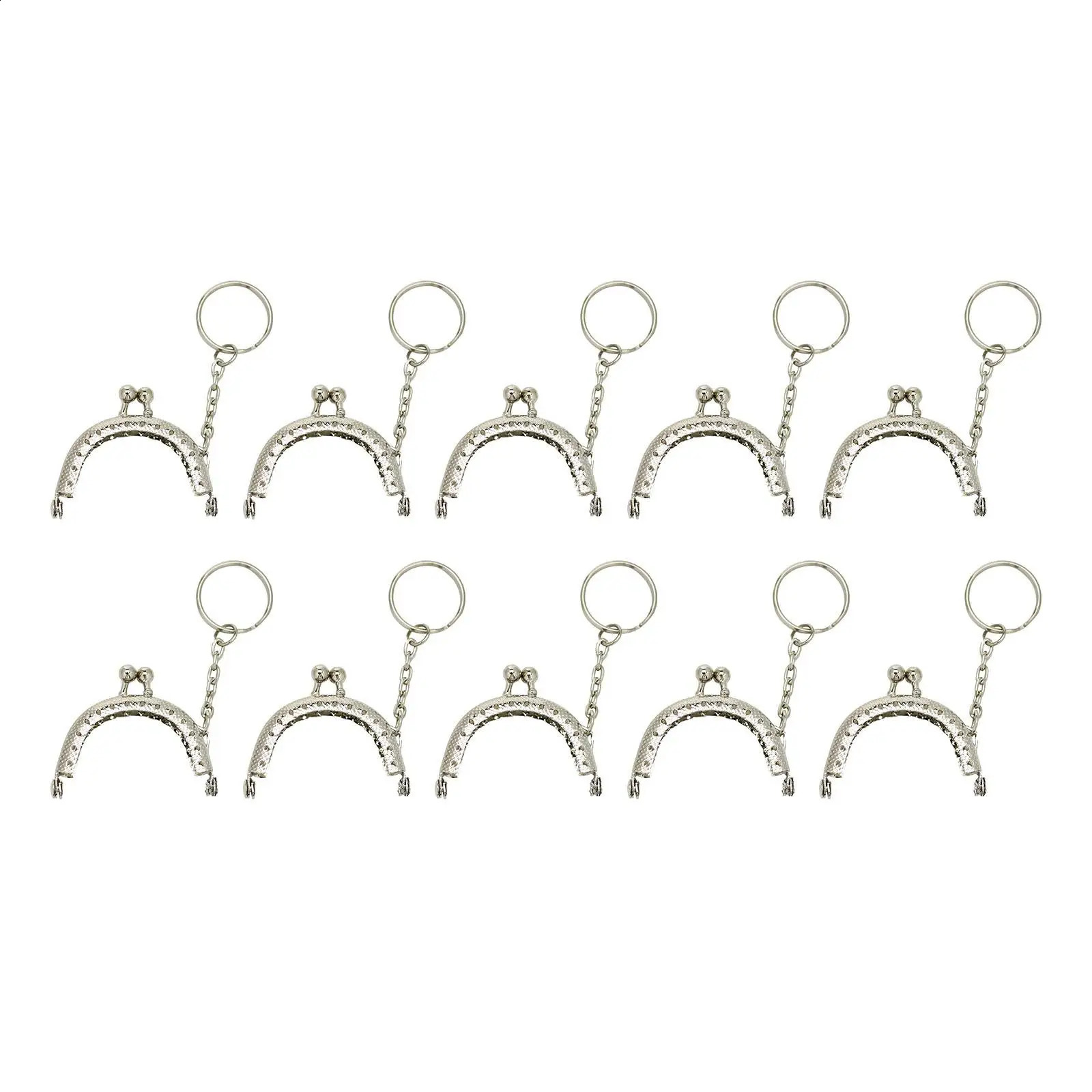 Wallet clasp 10Pcs 5cm metal wallet with coin bag accessory DIY craftsmanship 241223