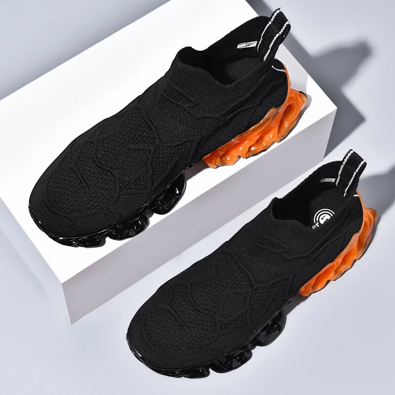 Lexsan Men Shoes Sneakers Male Tenis Luxury Designer Shoes Mens Casual Platform Shoe Fashion Blade Loafers Running Shoe for Men