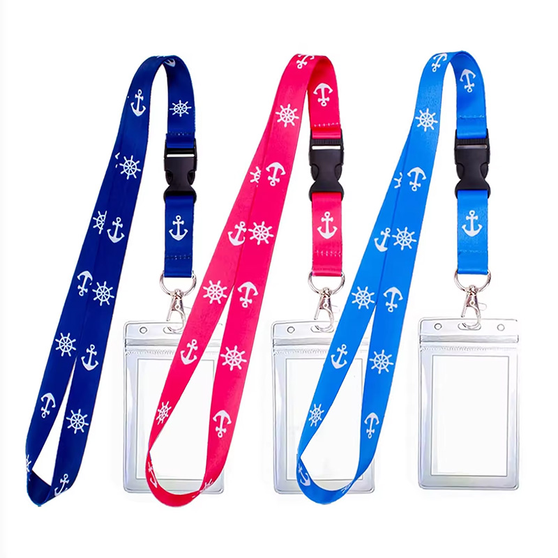 Customization LOGO ID Lanyard Neck Hanging Lanyards for Keys ID Card School ,Polyester Lanyard lanyards,Custom Breakaway Sublimation Keychain Lanyards
