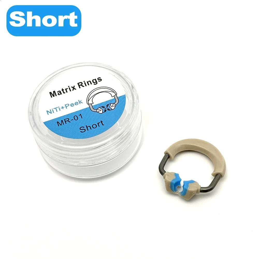 Dental Niti Matrix Bands Ring Style Matrix Clamp Clip Sectional Contoured Matrices Dentist Oral Clamp Ring Tool 241224