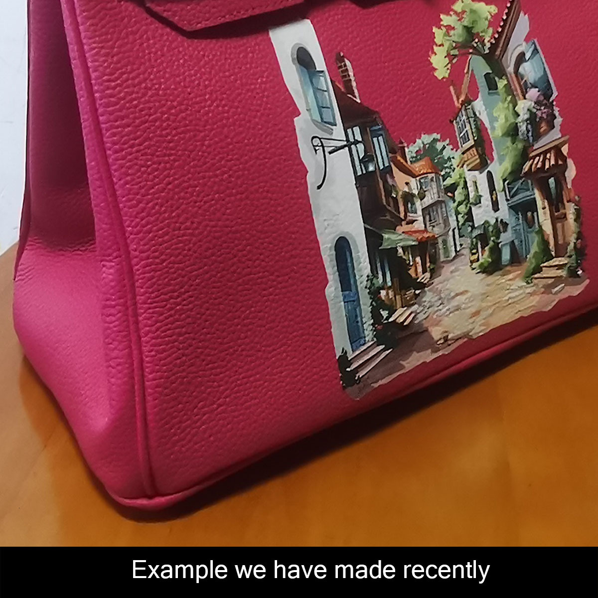 Shoulder Printed Handbags Trader Tote Bag For Women Handbag Popular Design 100% Genuine Leather Custom Picture