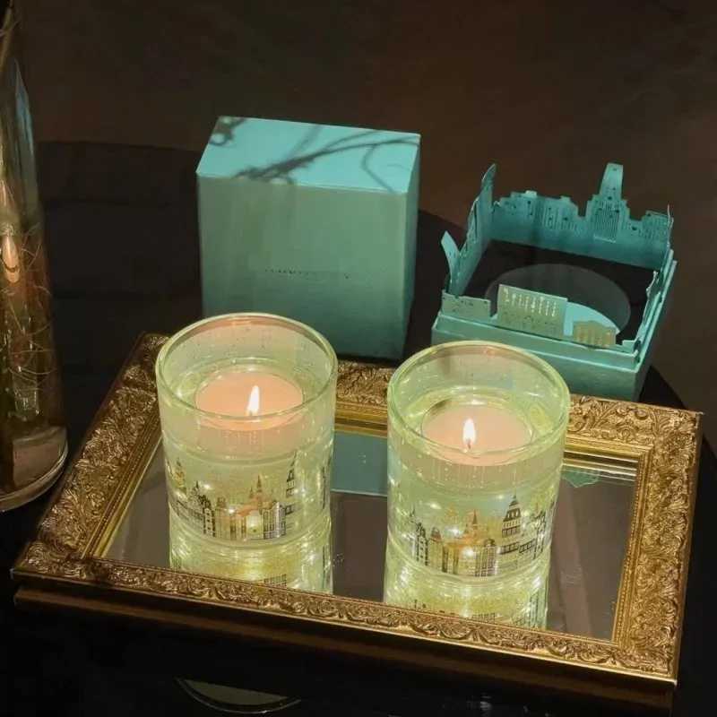 Luxury Fragrance Gift Box Smokeless Scented Candle Wax Jelly Romantic Room Decor Aromatherapy Candle New Year Xmas Party GiftXJ241223