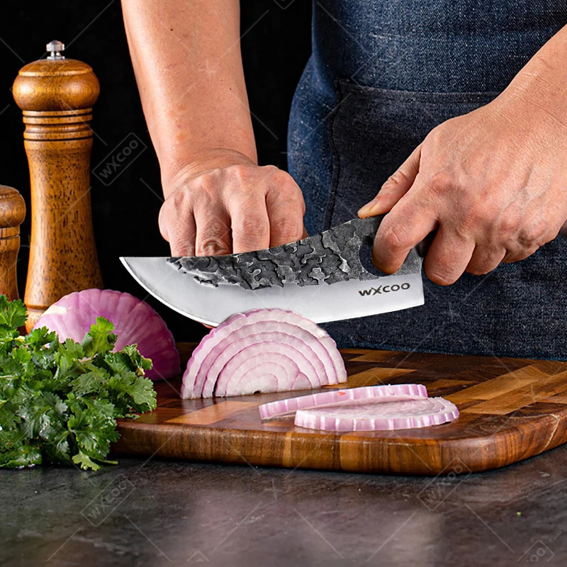 Professional Cooking Chef Knife Forging Boning Knife Fruit Slicing Practical Knife Meat Cutting Barbecue Kitchen Knife and Accessories 241224