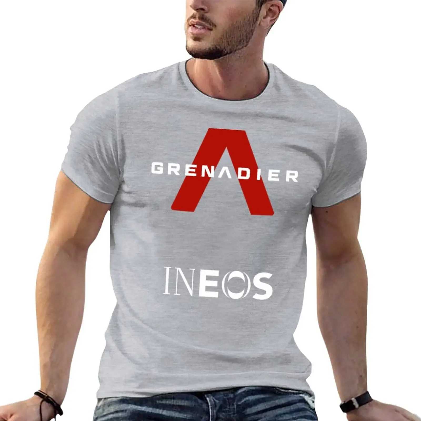 2024 Summer Fun Style New Ineos Grenadier Cycling Team T-shirt Mens Customized Black T-shirt W241223