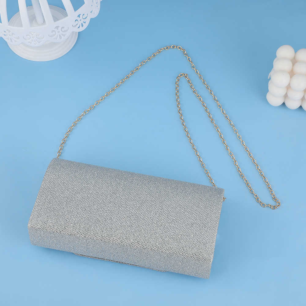 Clutch Bag New Fashionable Womens Chain Bag Personalized and Simple Party Banquet Bag Handbag Crossbody Bag 240920