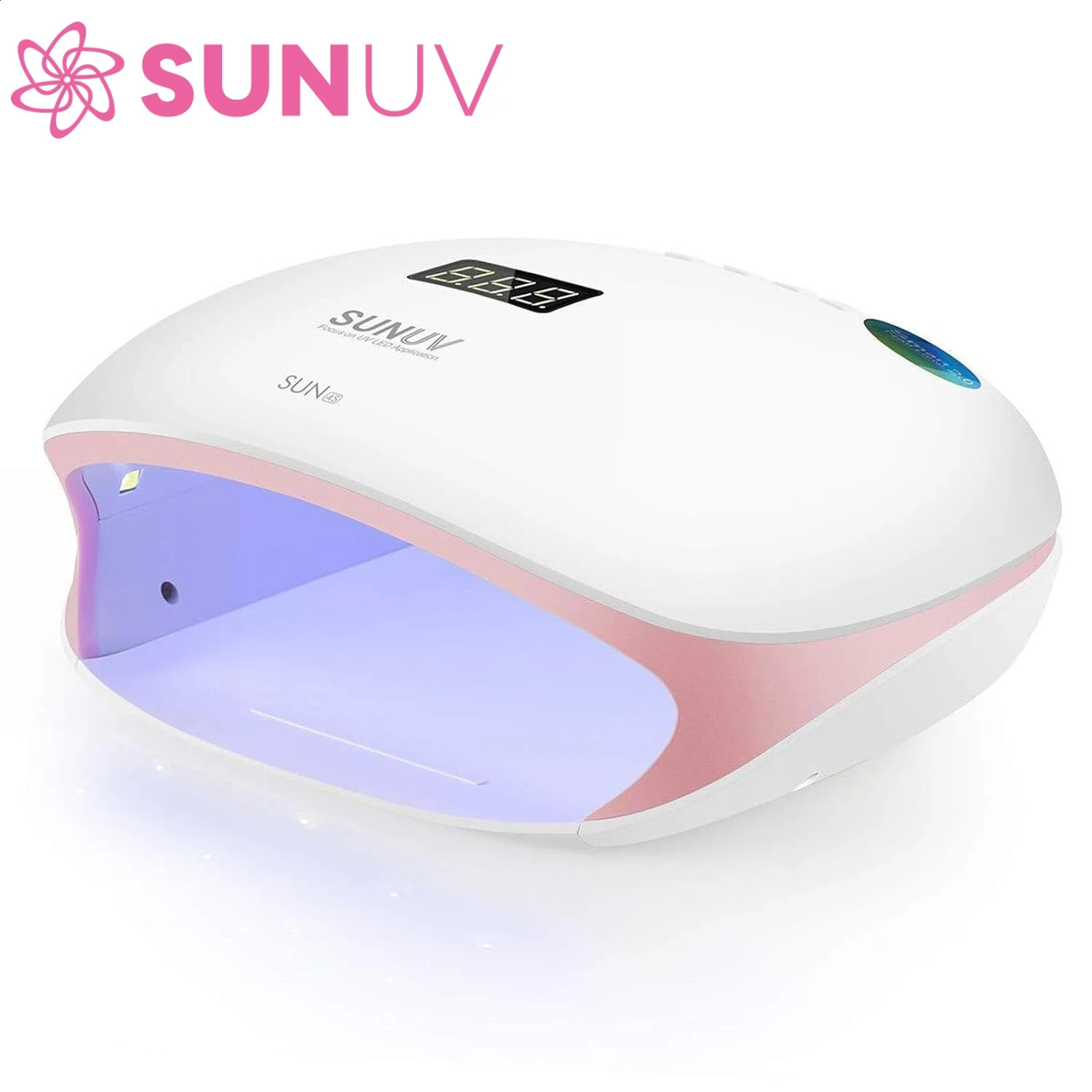 SUNUV SUN4S Nail Lamp 48W UV LED Nail Dryer for Curing Gels Polish With Smart Sensor Manicure Nail Art Salon Equipment 241224