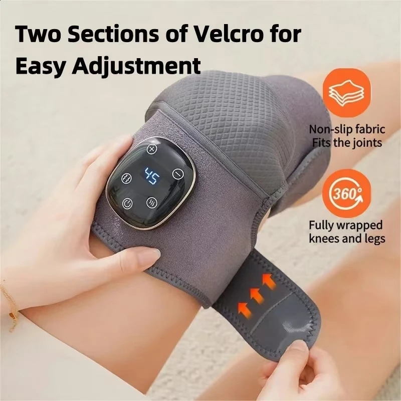 Knee Massager With 3-Speed Vibration Massage For Knee Shoulder Elbow Heating Knee Protection Old Cool Leg Warmth Massage 241224