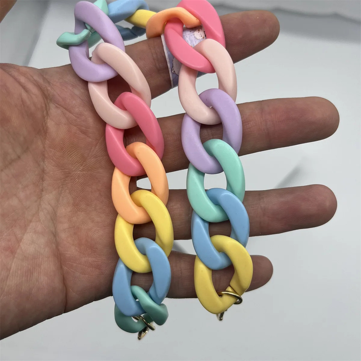 37cm Women Bag Strap Replacement Long Panel Wide Bag Chain Advanced Chain Accessories Fashion Bag Accessories 241224