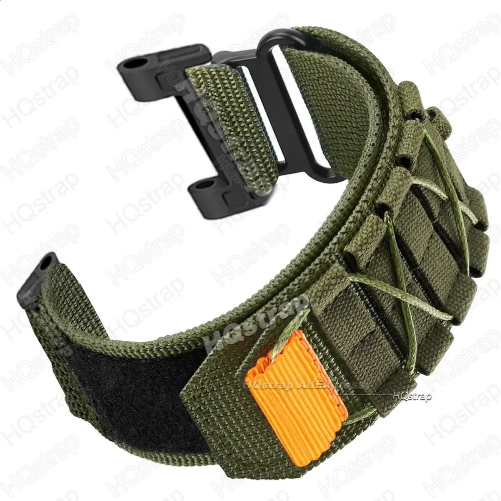 Colorful Nylon Strap for T92 Smart Watch Strap 22mm Replacement Wristband for Women Men Bands Sport Bracelet Accessories 241224