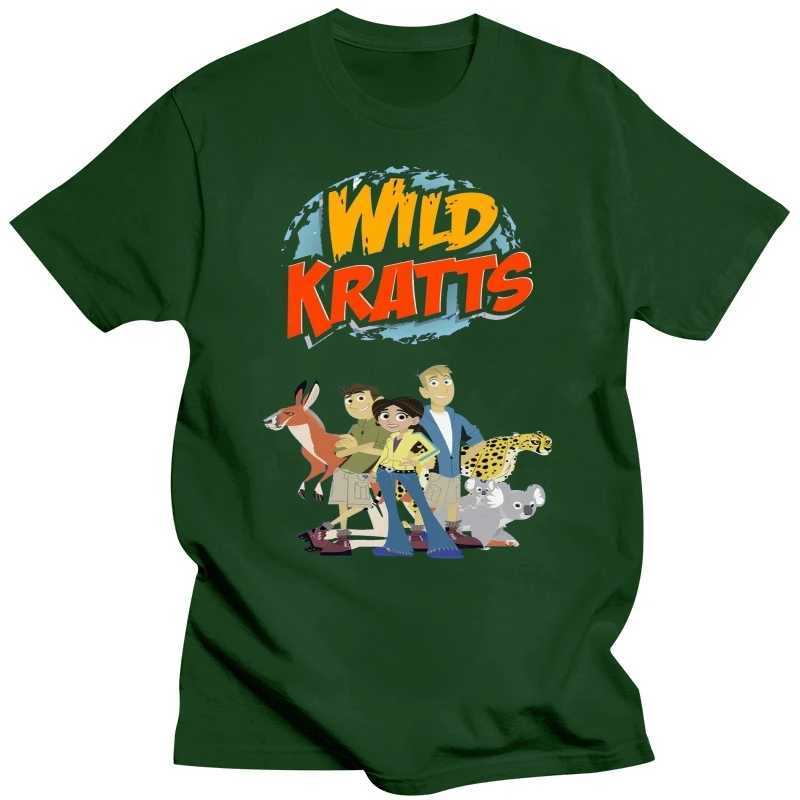 Kids Funny Wild Kratts T-shirt by Mjensen Fashion New Arrival Simple W241223