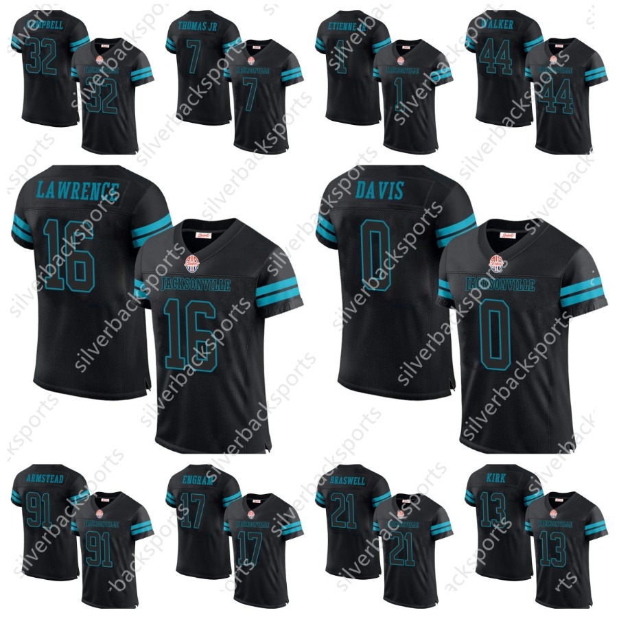 Custom Football ed Jerseys Travis Trevor Daniel Cam Jackson Jacksonvillefor Men/Women/Youth This baseball uniform is a quick-drying custom-made sports