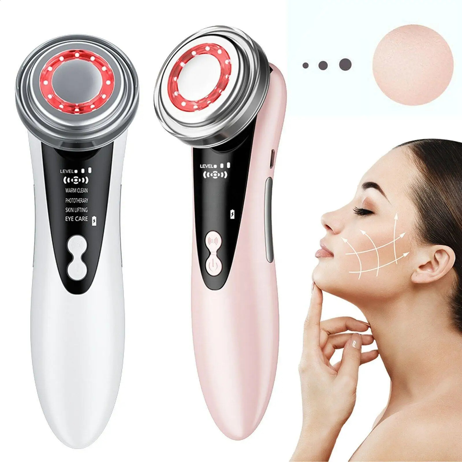 Multifunctional Skin Care Beauty Massager Electric Massage Device Clean Face Rejuvenation Lifting Tightening 241213