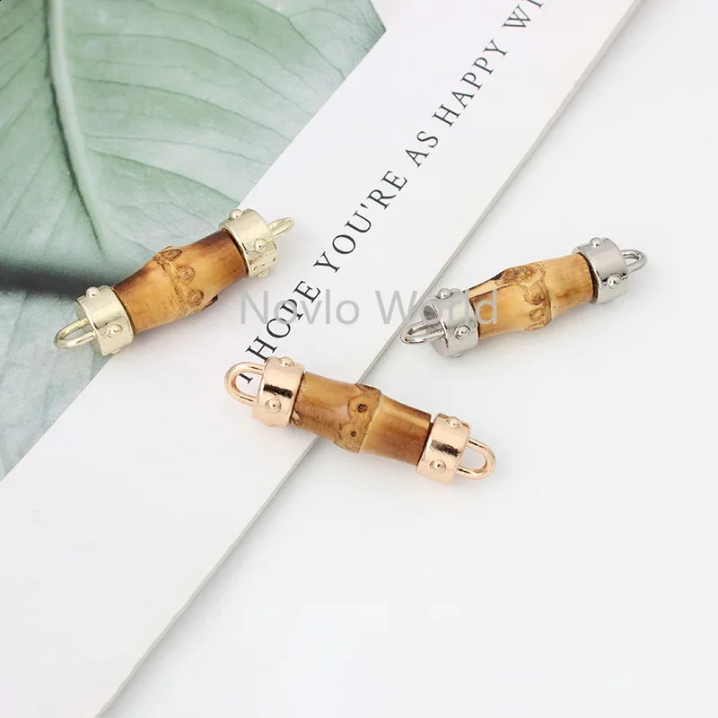 5-20-100 pieces 2 styles metal decorative pendant charm used for bedding bags felt chain connector parts 241223