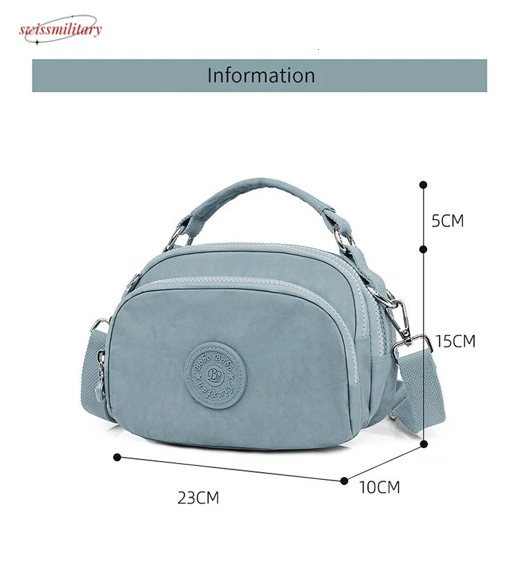 2025 Girls Women Shoulder Fashion Pure Color Casual Tote Outdoor Bag Canvas Handbag Zipper Messenger Crossbody #18 swissmilitary