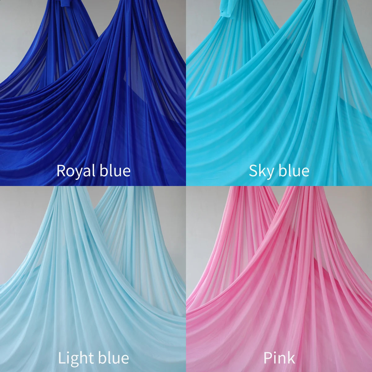 11yards 10m Aerial Silks Yoga Hammock Silk Swing GYM for Home Outdoor Fitness AntiGravity Body Building Pilates Belt 241216
