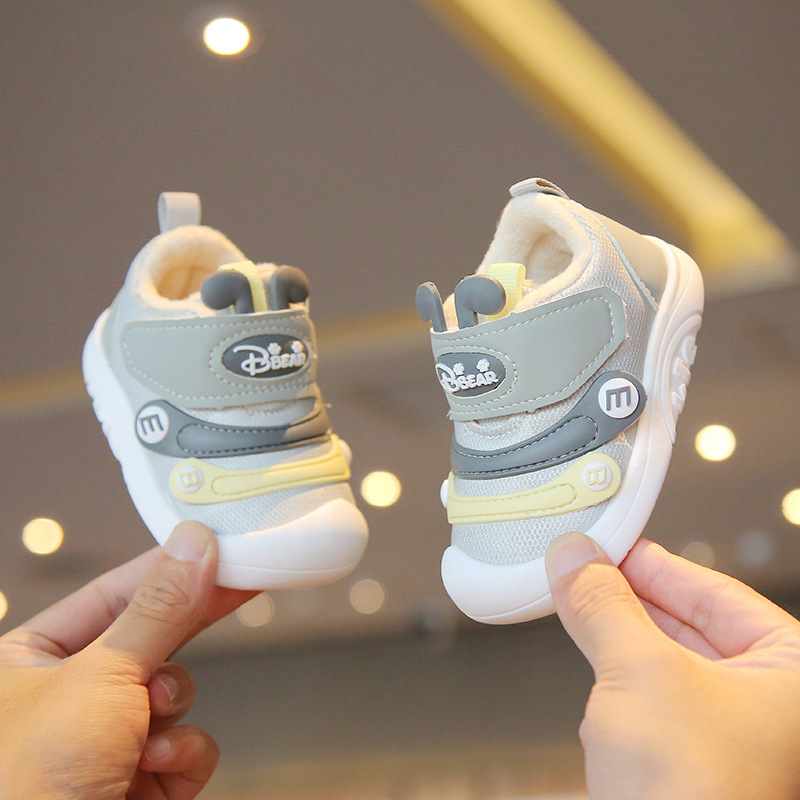 Toddler Shoes 2025 Winter Unisex Boy Girl Kid Sneakers For Baby Infant Shoes Happysteps Soft Warm Sneakers Sizes US1C-US10C