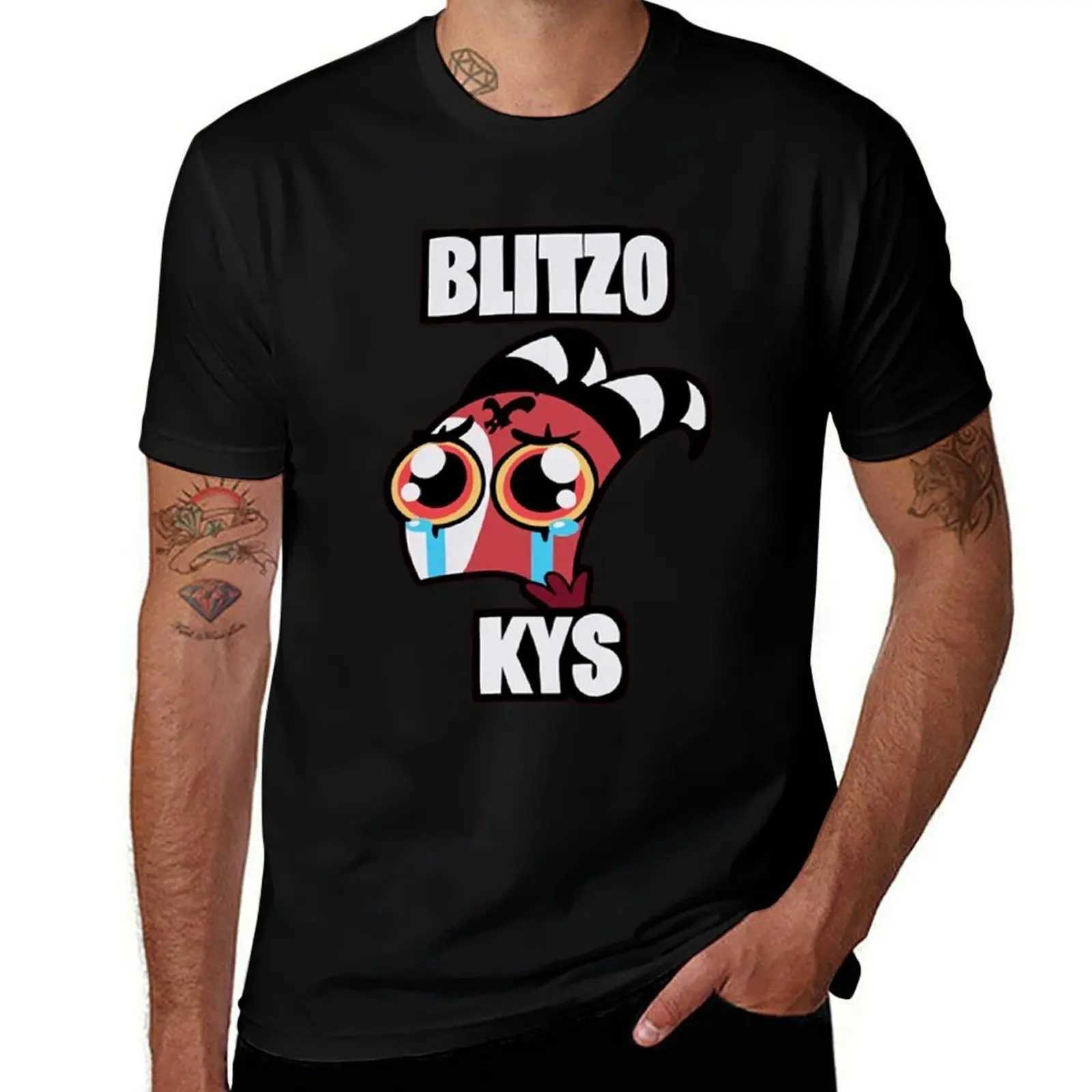 BLITZO KYS Tee Design Apology Tour Series June 2024 Mens T-shirt Mens Retro Dress Solid Color Black T-shirt Mens W241223