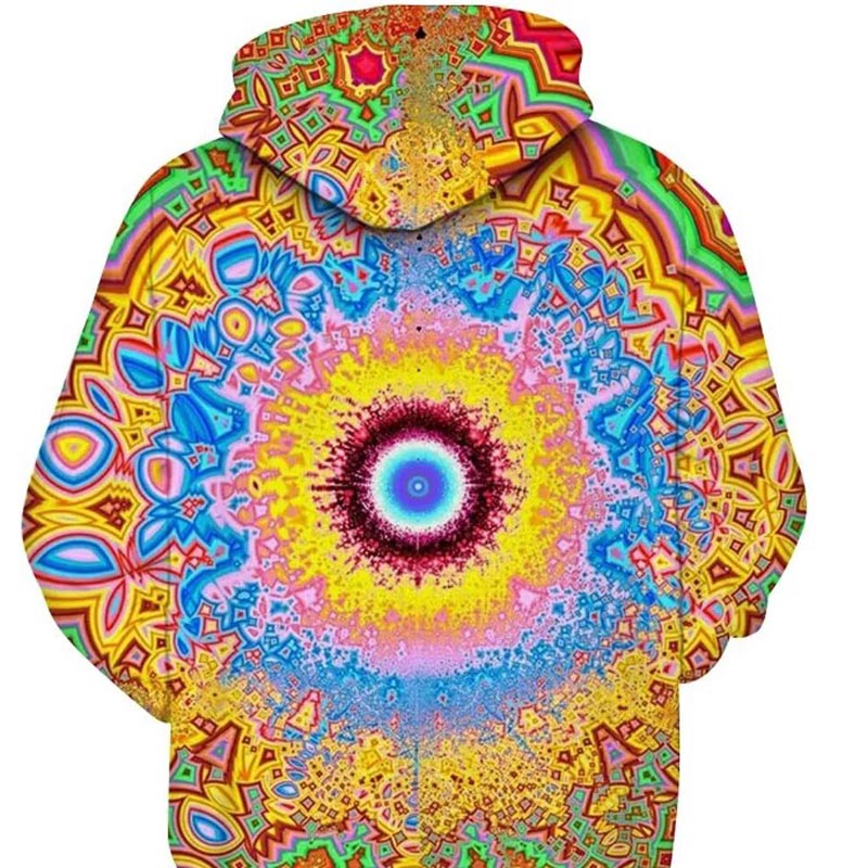 Hoodie for Mens Womens Hippie Hoodie Sweatshirt Hooded Pullover Top Graphic Hoodies sweatshirt Pullover Long Sleeve