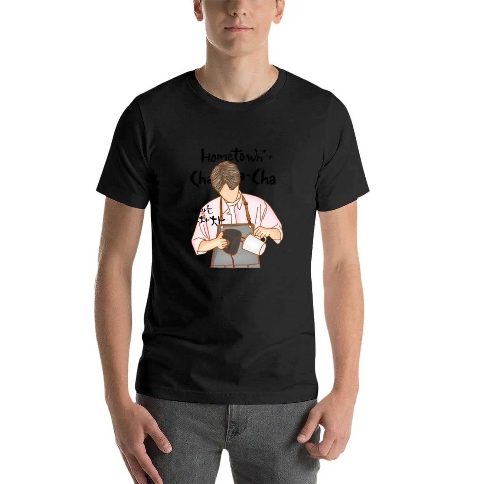 K-Drama Hometown Cha T-shirt Anime Clothing Retro Clothing Regular T-shirt Mens W241223