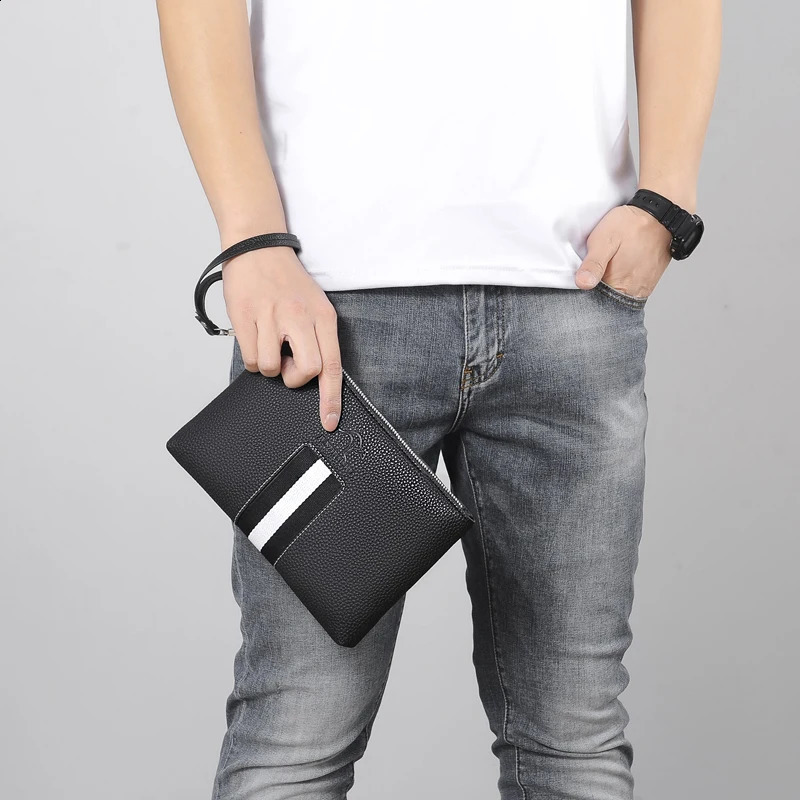 Male holding bag bolso para hom sacoches hommes bolso marca lujo bolsos de mano bag pochette uomo bag sacoche homme luxe clutch 241224