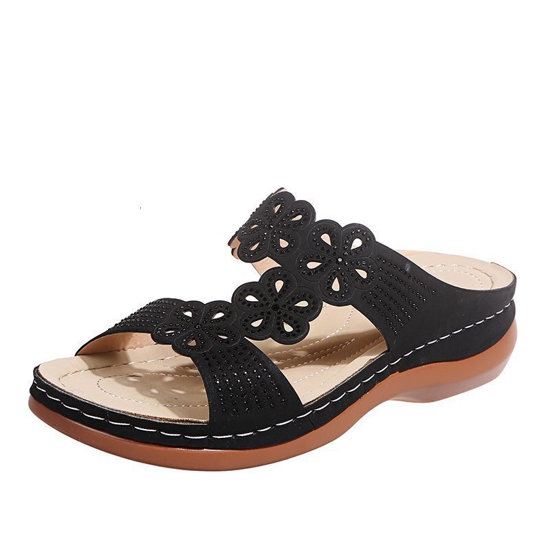 New Water Ddmywed Diamond Leisure Slope Heel Outerwear For Women Large S Slippers Chinese Brand Shoes F Ddmysaturn