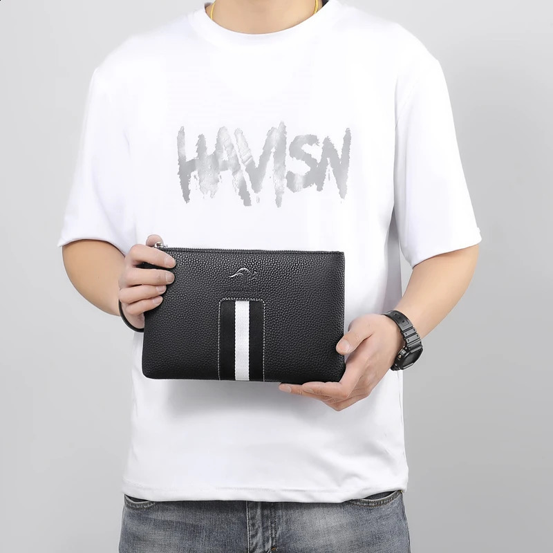 Male holding bag bolso para hom sacoches hommes bolso marca lujo bolsos de mano bag pochette uomo bag sacoche homme luxe clutch 241224