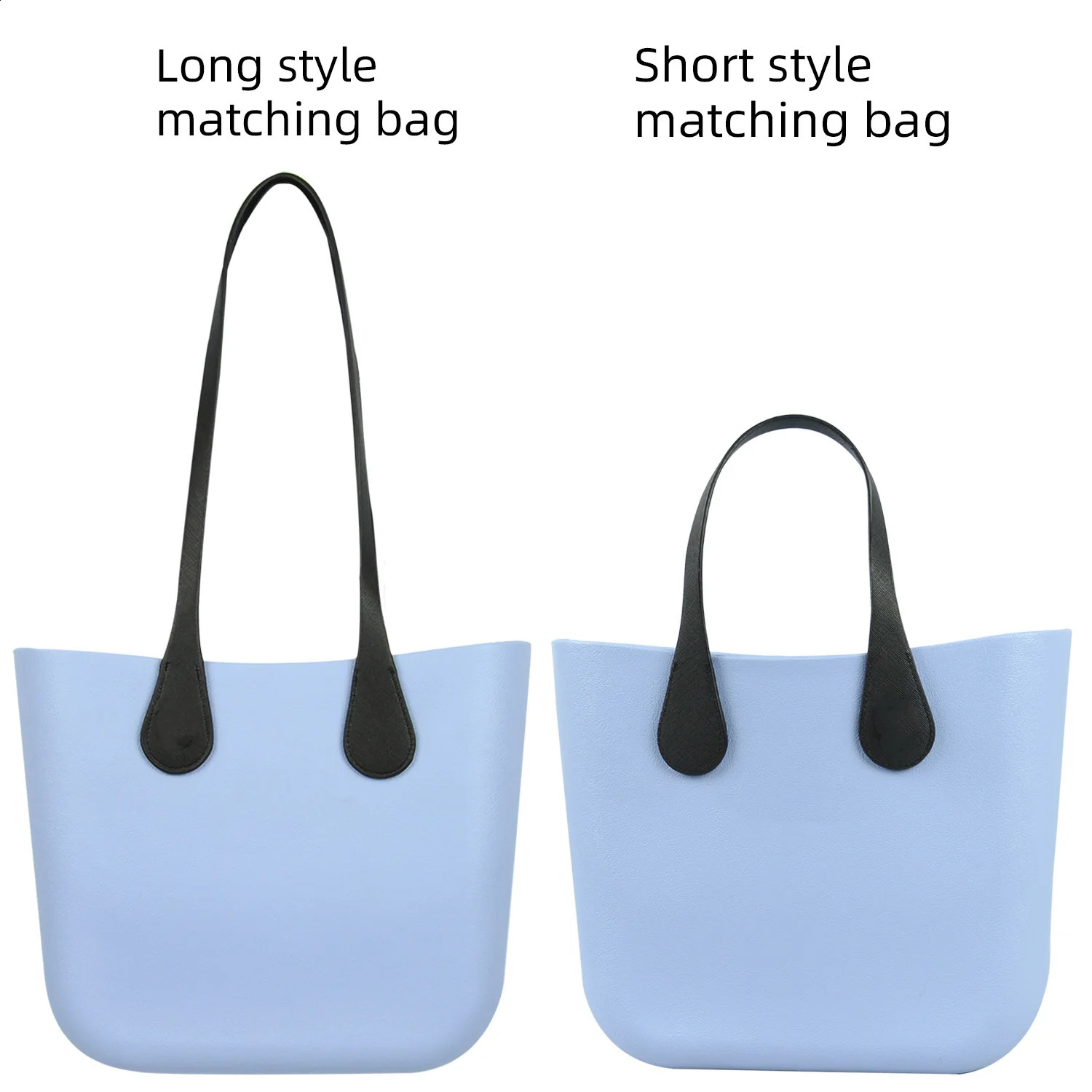 Short Obag Ultra Thin PU Leather Handle Shoulder Strap for O-Bag Handheld Obag Accessories 241223