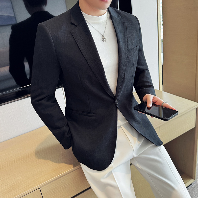 3334 Autumn Winter Business Casual Suits - Trendy Korean Style Fashion Suit Set
