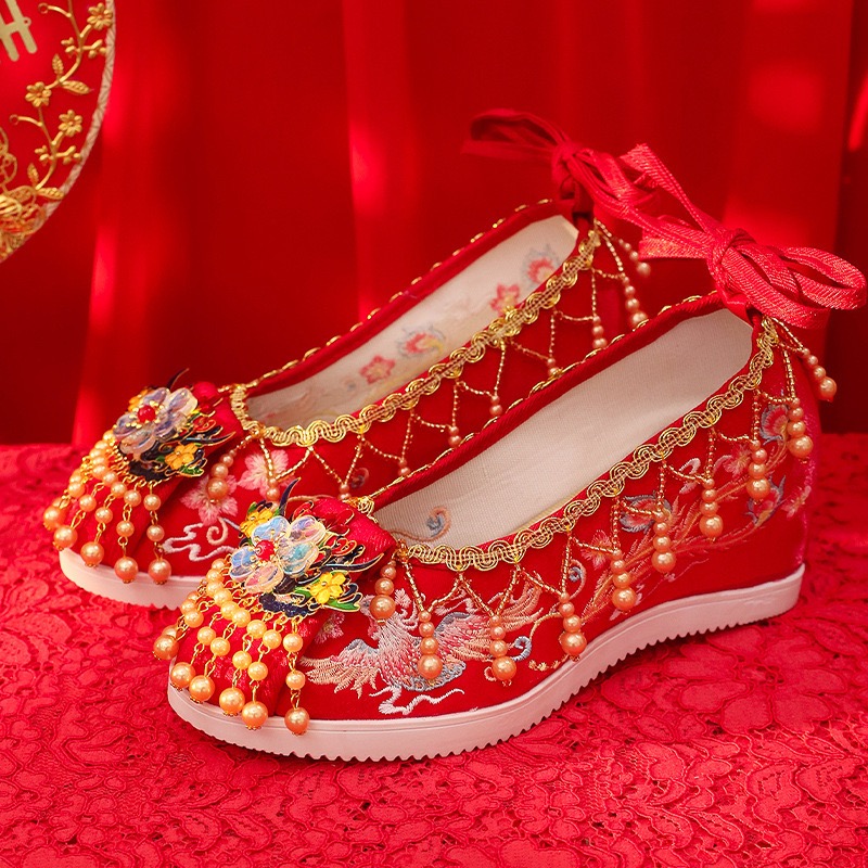 Rhie Pearl Design Suower Open Toe Sandals Retro New Wedding Bride High Heels New Sexy Summer Women Shoes