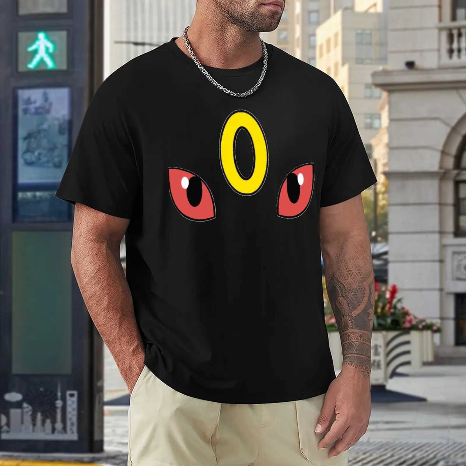 Umbrion Eyes t-shirt plain t-shirt anime t-shirt mens clothing mens t-shirt graphic W241223