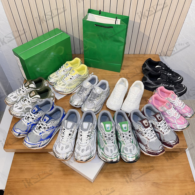 Sneaker Designer Runner Casual Shoes Women Men Luxury Leather Trainers Leather Mesh Nylon Fabric Sneakers Shoes 35-40