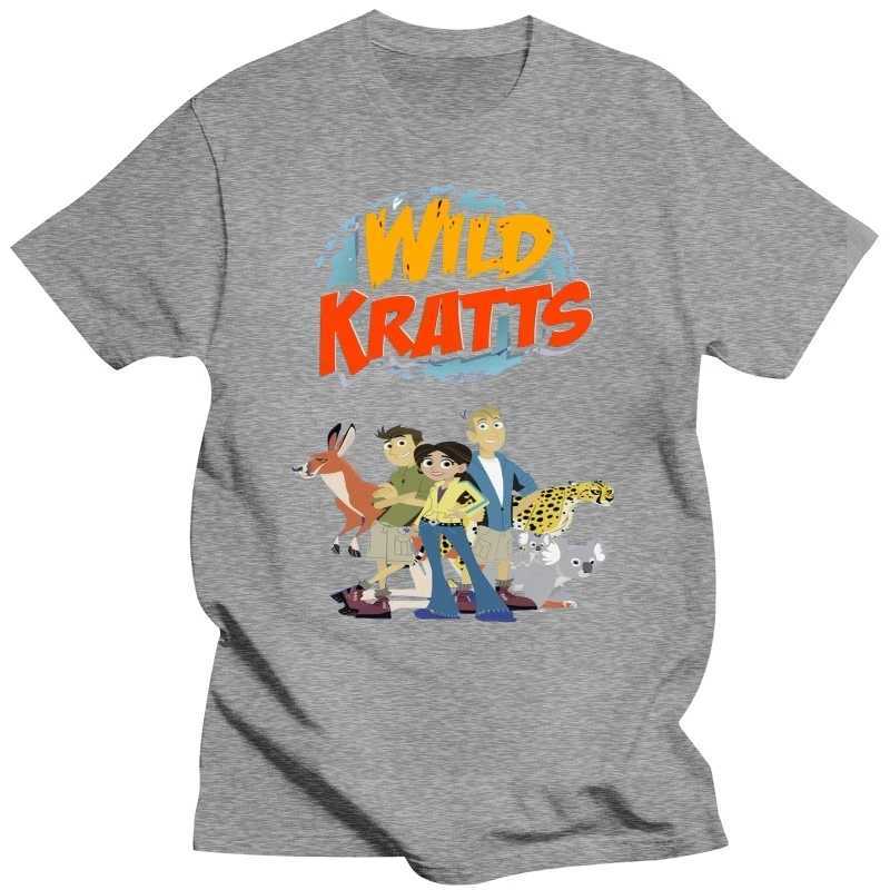 Kids Funny Wild Kratts T-shirt by Mjensen Fashion New Arrival Simple W241223