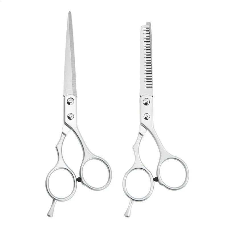 Stainless Steel Scissors for Hair Thinning and Cutting Clipper 6 inches Hairdressing Products Haircut Trim Hairs Cutting Barber 241224
