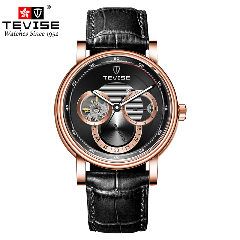 Men luxury watch Mens Mechanical watch designer watches automatic mechanical stainless wrist watches with box waterproof Wristwatch T003 9830