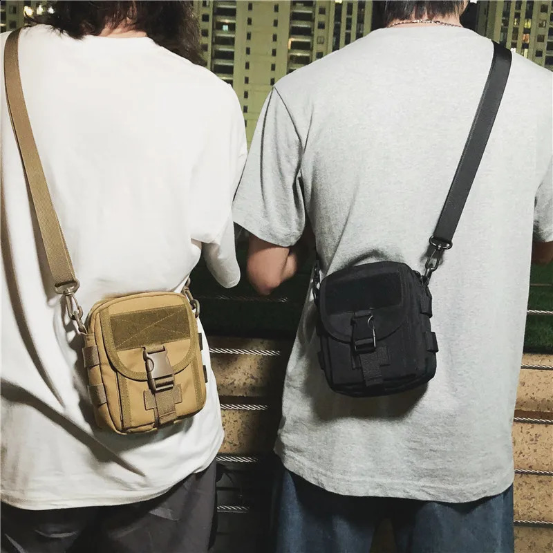Fashion Men Messenger Bag Canvas Cell phone Shoulder Small Crossbody Pack Travel Waist Casual Chest Pouch Backpak 241213