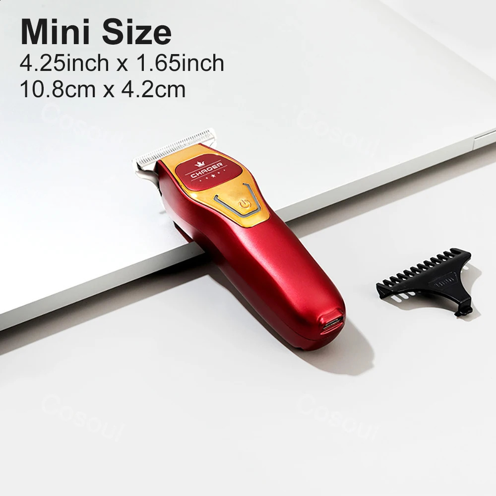 Hair Trimmer Portable Hair Clipper Mini Hair Cutting Machine Beard Trimmer Men Grooming Set 241224