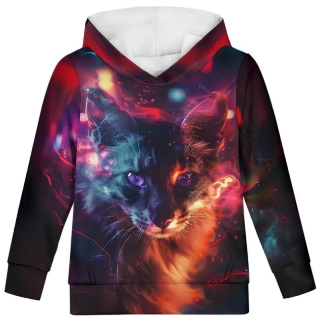 Hoodie for Mens Womens Novelty Animal Galaxy Hoodies Sweatshirts Pullover Graphic Hoodies sweatshirt Pullover Long Sleeve