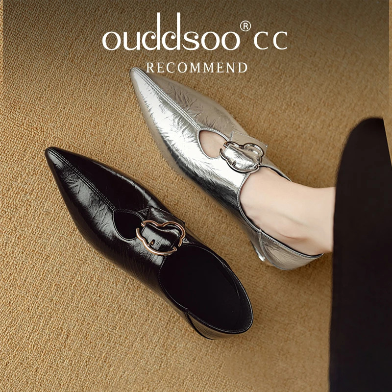 Ods High Heels Womens Thin High Heels Spring/Summer Autumn/Winter Korean Edition Pointed Womens Temperature High Heels 241223