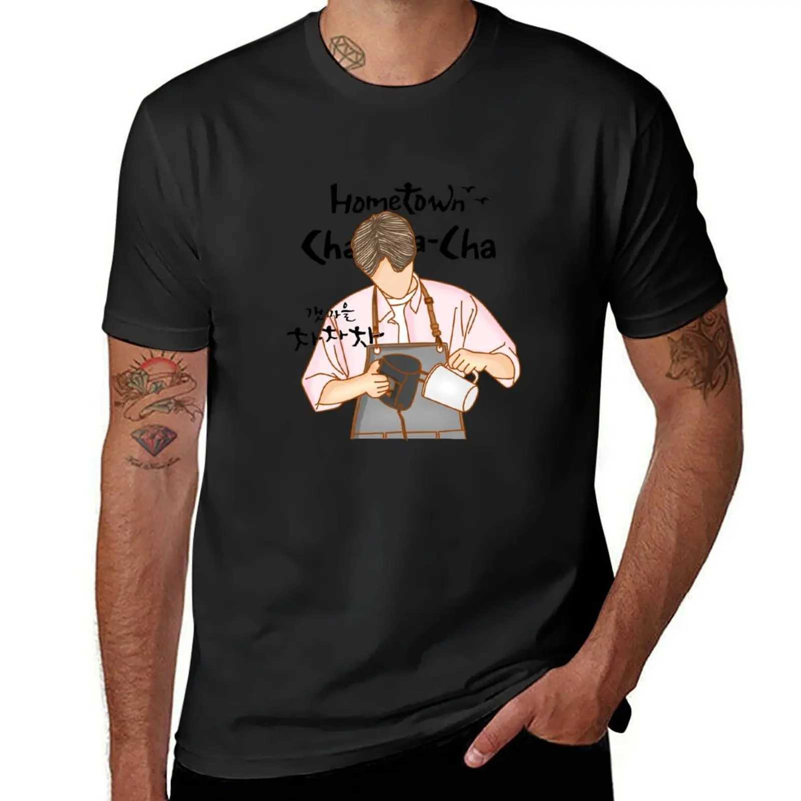 K-Drama Hometown Cha T-shirt Anime Clothing Retro Clothing Regular T-shirt Mens W241223
