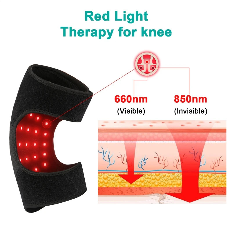 Electric Infrared Heating Knee Pad Wireless Massager Shoulder Brace For Knee Elbow Legs Arthritis Joint Injury Relief HealthCare 241224