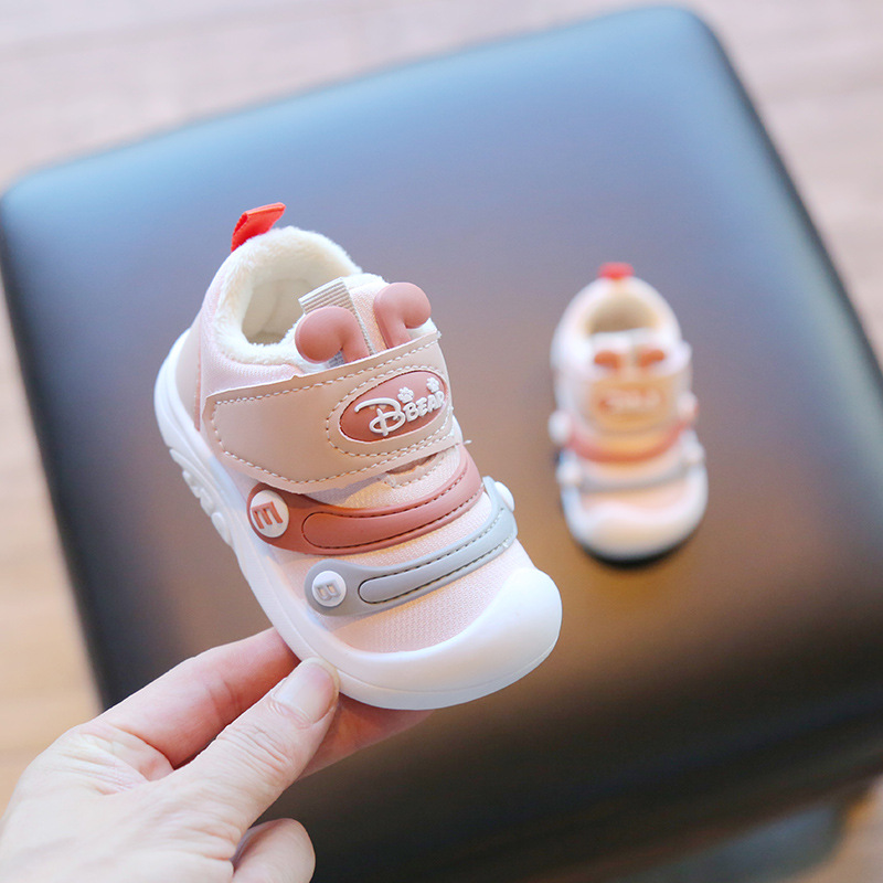 Toddler Shoes 2025 Winter Unisex Boy Girl Kid Sneakers For Baby Infant Shoes Happysteps Soft Warm Sneakers Sizes US1C-US10C