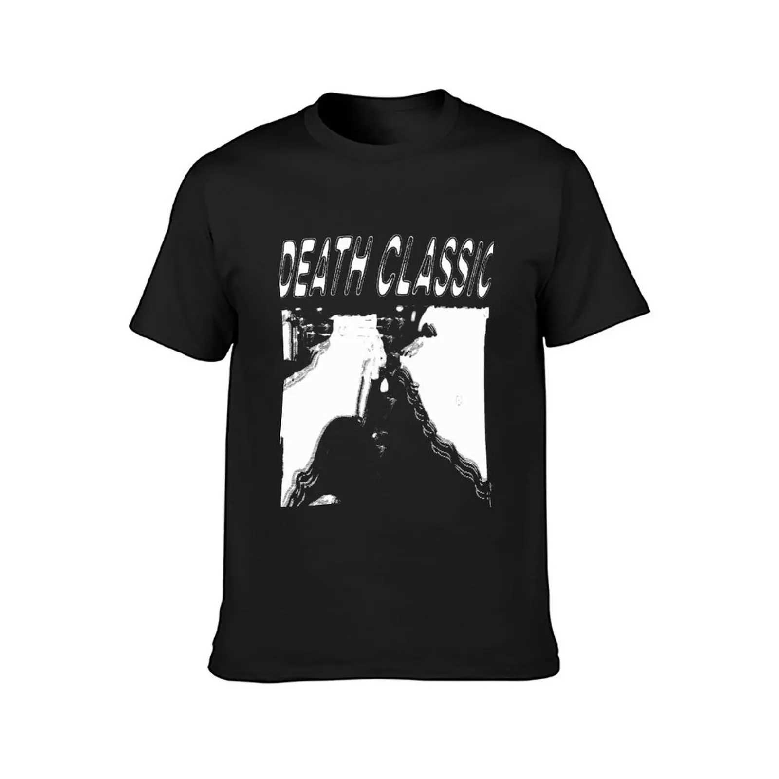 Death Classic (- Death Grip) Summer T-shirt Top Quick Drying Customized Retro Solid Color Mens T-shirt W241223