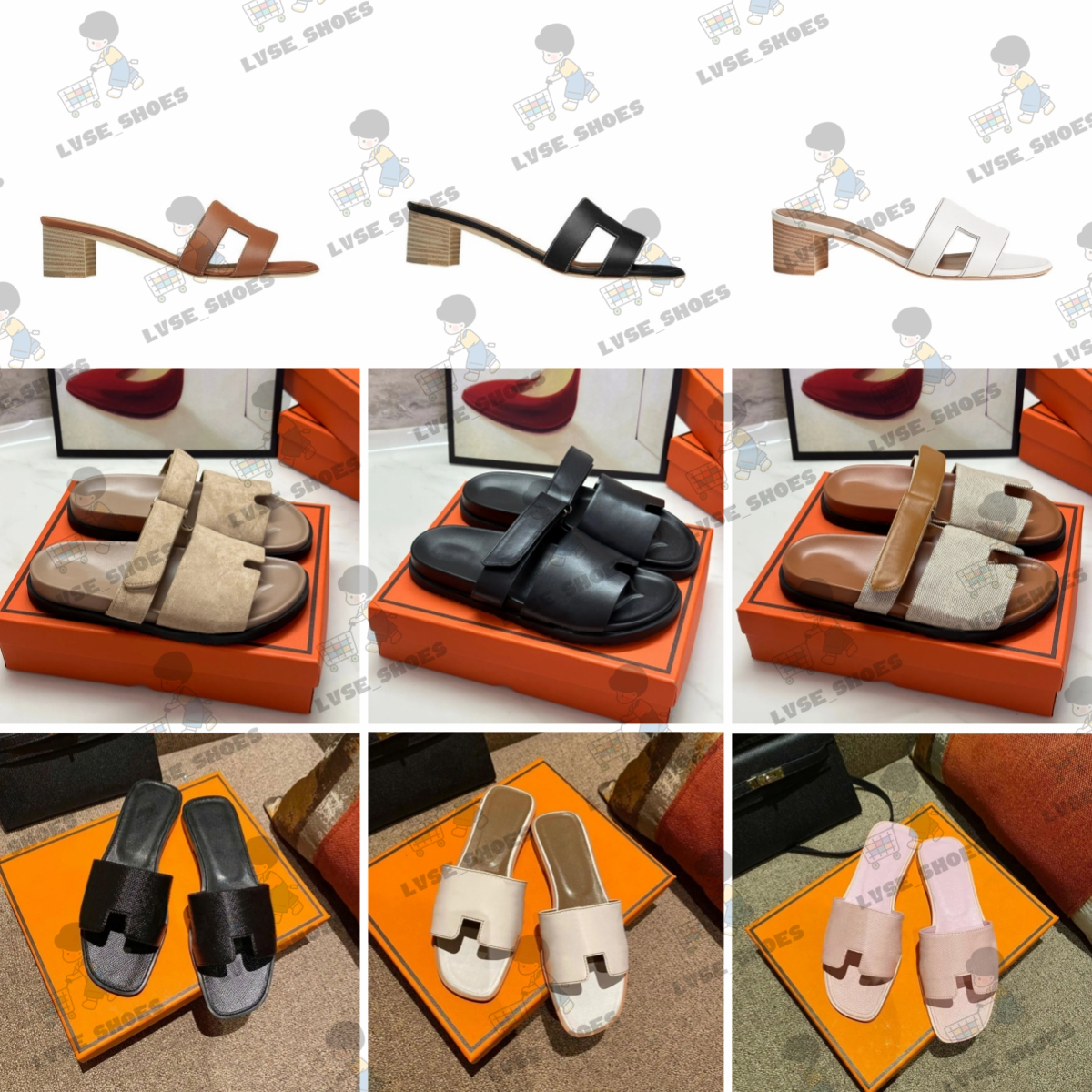 Slippers Designer Sandals Women's Fashion Luxury Slide Letter Slide Rubber Leather Flat Shoes Summer Beach Bath Slippers Brown Retro Sandals